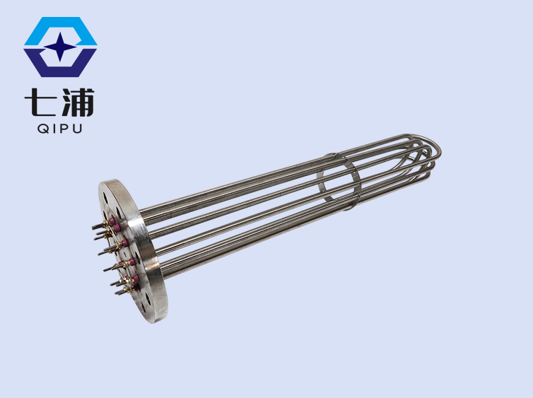 干烧加热管 法兰式加热器